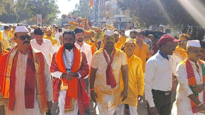 मल्हारी मार्तंड पालकी यात्रा धूमधाम से निकाली गई : महाप्रसादी सम्पन्न
