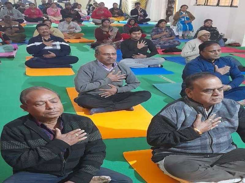 बालाजी सेवार्थ विनोद अग्रवाल फाउंडेशन की ओर से चमेलीदेवी योग केन्द्र का शुभारंभ