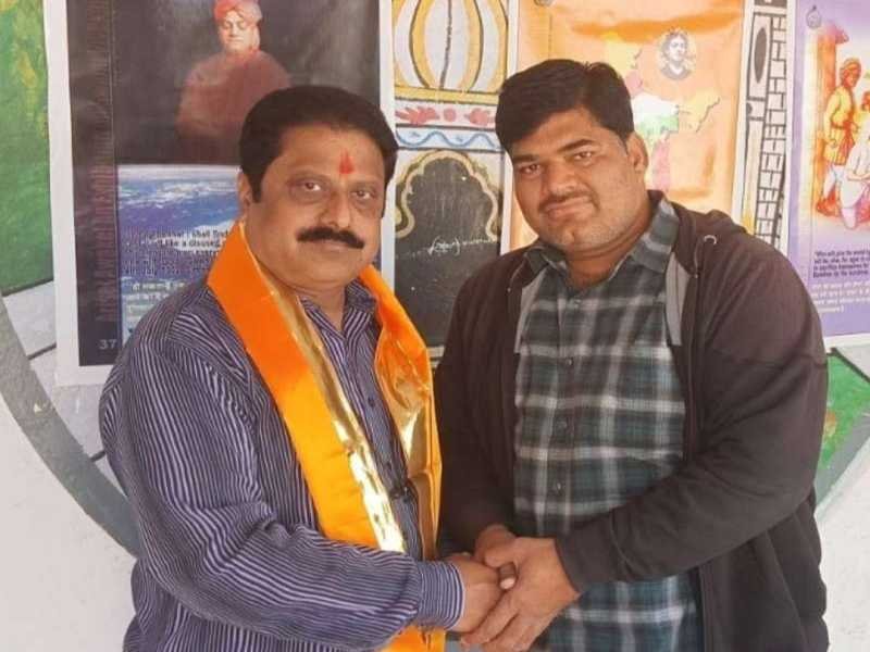 Amet news : एनएसएस के राजस्थान प्रदेश अधिकारी आशीष रामावत का किया अभिनंदन