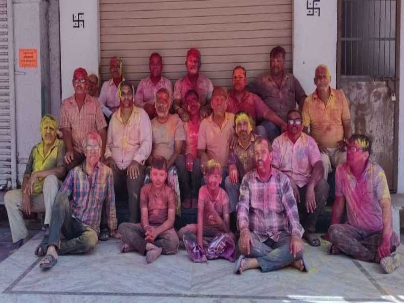 Amet news : पालीवाल समाज ने होली मिलन समारोह आनंदित होकर मनाया