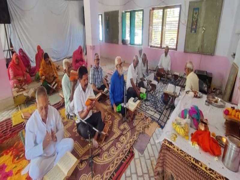 Amet News : 9 दिवसीय नव पुराण पाठ का समापन आज, चैत्री नवरात्री पर हुआ आयोजन