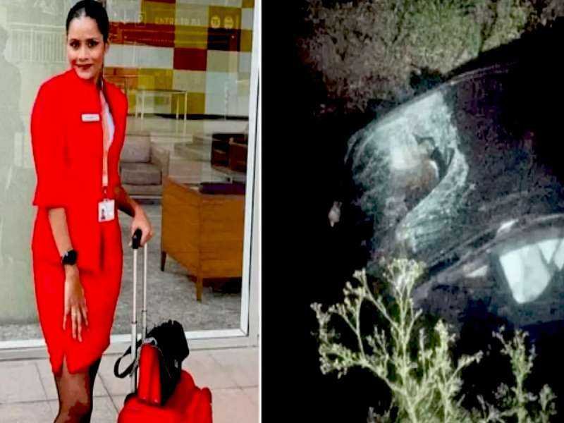 Bhopal Air Hostess Death : एअर इंडिया की होस्टेस हर्षिता शर्मा की कार नहर में गिरी, मौत