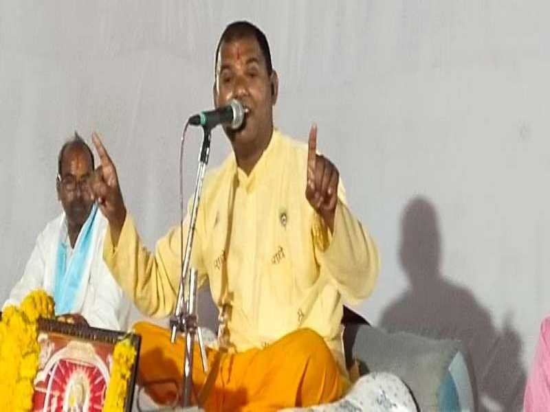 Amet news : आमेट में भागवत कथा का तीसरा दिन : बुरा किसी का मत करना