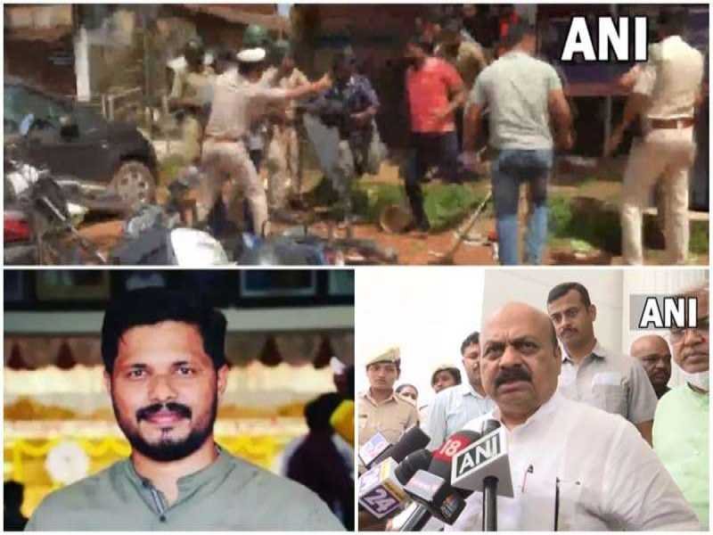 नेता की हत्या पर भाजपा नेताओं के सामूहिक इस्तीफे : प्रदर्शन के बाद बाजार बंद, नूपुर कनेक्शन से तनाव?
