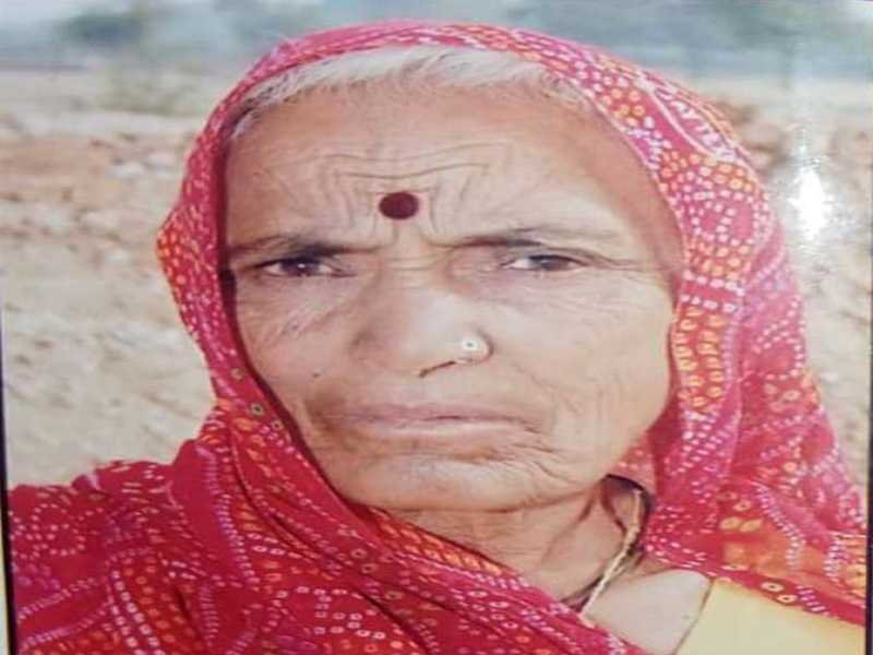 शोक संदेश : पालीवाल समाज की वरिष्ठ समाजसेविका श्रीमती सुंदरबाई दवे का निधन