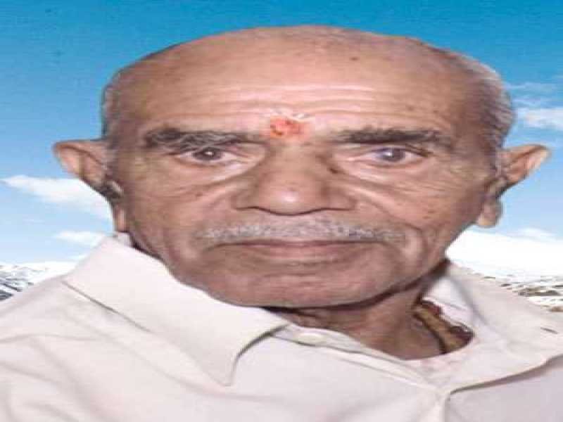 पालीवाल समाज इंदौर के वरिष्ठ समाजसेवी श्री किशनलाल जोशी का निधन : अंतिम यात्रा कल