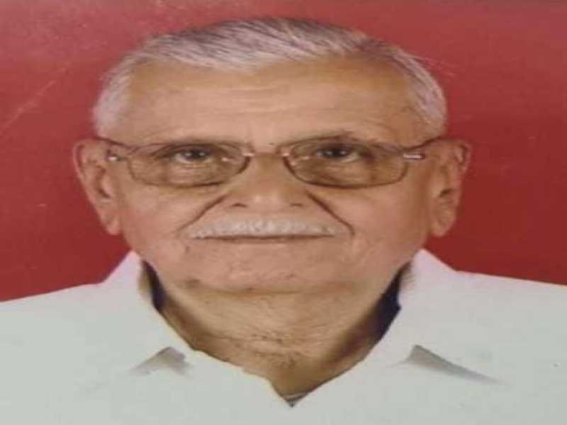 पालीवाल ब्राह्मण समाज इंदौर के वरिष्ठ समाजसेवी श्री बालकृष्ण दवे का निधन : अंतिम यात्रा कल