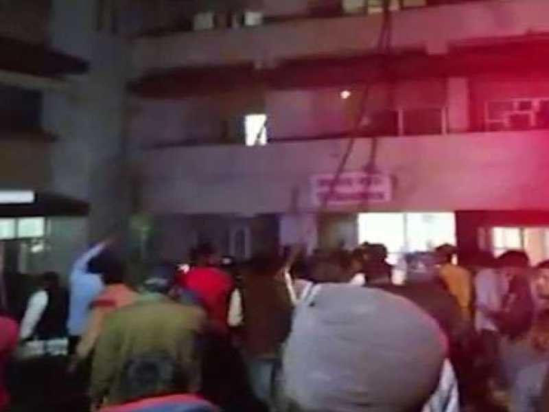 भोपाल : हमीदिया अस्पताल कैंपस में फिर आग, 7 बच्चों के झुलसने की खबर
