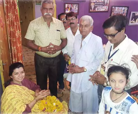 सुश्री वर्षा नागर से मिला पालीवाल समाज का समूह 