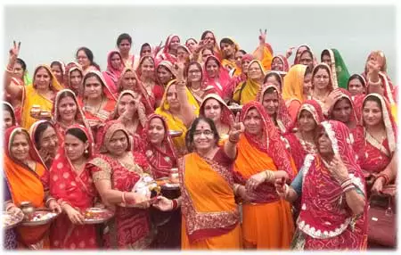सप्त सागर का रिकार्ड तोड़ पूजन-पालीवाल मातृशक्तियों की उमड़ी भीड़