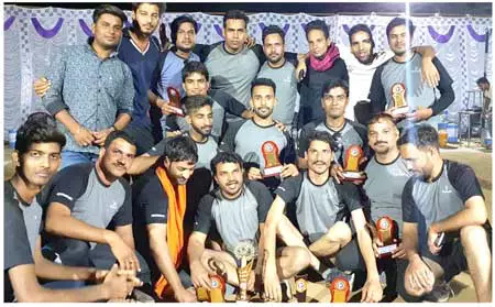 24 श्रेणी पालीवाल समाज सेवा समिति अष्टम वॉलीबॉल प्रतियोगिता का समापन