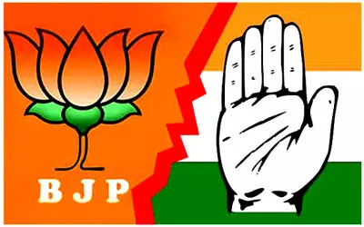 इंदौर में भाजपा को हो रहा है नुकसान-सर्वे में कांग्रेस जीत की ओर