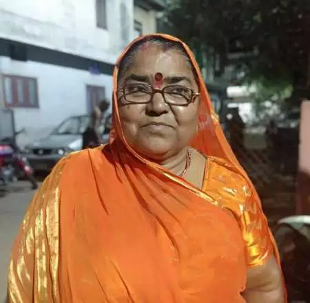 पालीवाल समाज इंदौर की समाज सेविका श्रीमती सरस्वती (सूर्या) व्यास का निधन